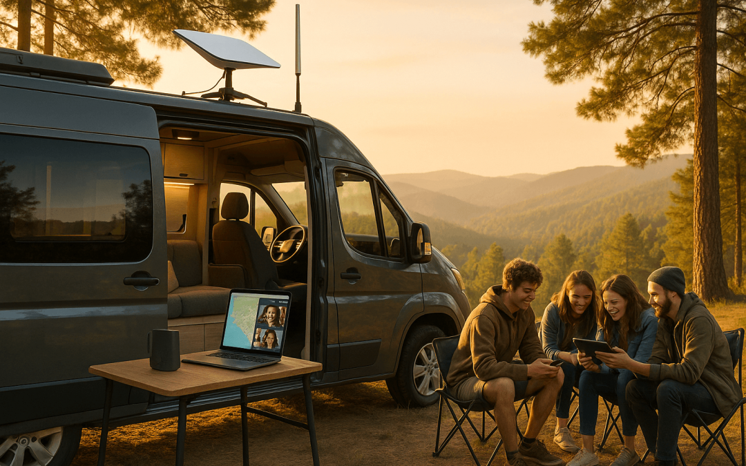 How We Stay Connected: Internet Tips for Life on the Road