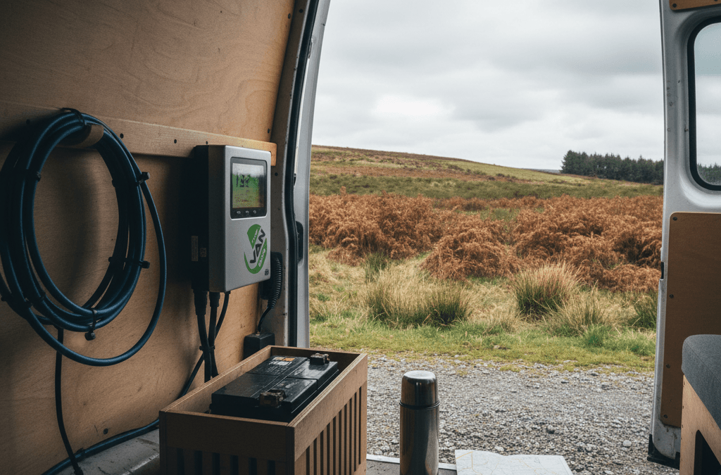 Van Life Electrics: Solar, Hook-Ups & Battery Management